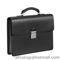 Best Louis Vuitton Mens Briefacases Bags Taiga Leather Laguito M31092