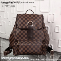 Popular Style Louis Vuitton Monogram Damier Ebene Canvas Backpack M50118