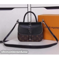 Buy Duplicate Louis Vuitton Monogram Canvas CHAIN IT BAG PM M44115 Black