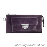 Classic Practical Louis Vuitton EPI Leather Astrid Wallet M6659K Cassis