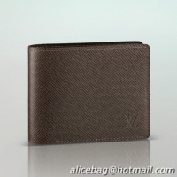 Fashion Louis Vuitton Taiga Leather Compact Wallet M32658