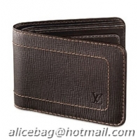 Best Price Louis Vuitton Utah Leather 6 Cards And Bill Holder M92074