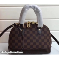 Trendy Design Louis Vuitton Damier Ebene Canvas Alma BB Bag N41221