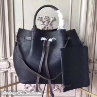 Charming Louis Vuitton Original Mahina Leather GIROLATA M54401 Black