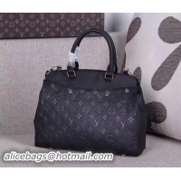 Pretty Style Louis Vuitton Monogram Empreinte Brea MM M50596 Black