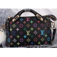 Beautiful Louis Vuitton Monogram Multicolore Tote Bags M94114 Black