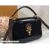 Reasonable Price Louis Vuitton Patent Leather Monogram Canvas Cherrywood Bag M53353 Noir 2018