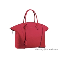 Shoulder Carry Louis Vuitton M94594 Parnassea Lockit Bag Framboise