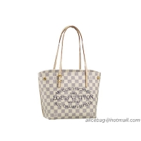 Buy Fashionable Louis Vuitton N41376 Damier Azur Cabas Adventure Bag PM