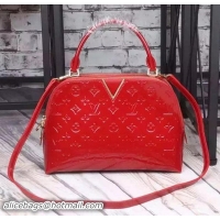 Hot Style Louis Vuitton Monogram Vernis MELROSE Bag M42693 Red