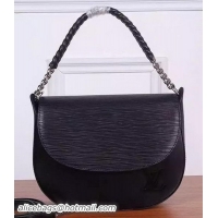Newest Fashion Louis Vuitton Epi Leather Shoulder Bag M41581 Black