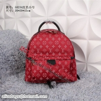 Sumptuous Louis Vuitton Monogram Fabric Michael Onyx Backpack M50234 Red