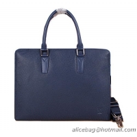 Louis Vuitton Taiga Leather Briefcase M820118 Blue