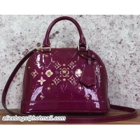 Most Popular Louis Vuitton Monogram Vernis ALMA BB M90989 Purple