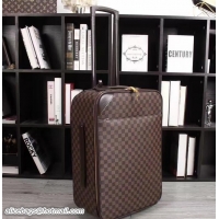 Shop Duplicate Louis Vuitton Pegase Legere 55 Damier Ebene Canvas Travel Luggage M41386