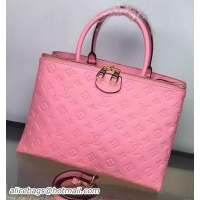 Buy Discount Louis Vuitton Monogram Empreinte BROMPTON Bag M41582 Pink