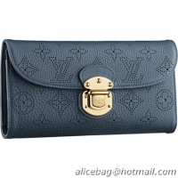 Buy Cheap Louis Vuitton Mahina Leather Amelia Wallet M58133