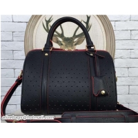 Low Cost Louis Vuitton Perforated Calfskin Sofia Coppola SC Bag BB M42180 Noir