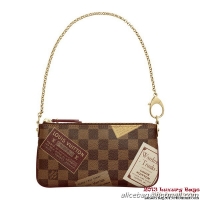 Louis Vuitton N63080 Damier Ebene Canvas Milla Clutch MM