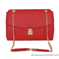 Louis Vuitton Monogram Empreinte ST GERMAIN MM Bag M41833 Red