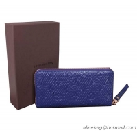Louis Vuitton Monogram Empreinte Secret Long Wallet M91446 Violet