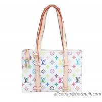 Louis Vuitton Monogram Multicolore CARROUSEL M4110 White