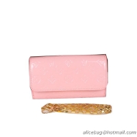 Louis Vuitton Monogram Vernis Chaine Wallet M90087 Light Pink