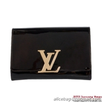 Louis Vuitton Monogram Vernis Neo Sobe Clutch Louise M9470 Brown