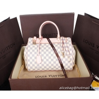 Louis Vuitton Damier Azur Canvas Top Handle Bag M41337