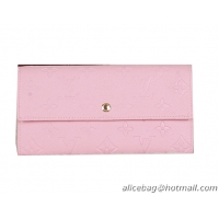 Louis Vuitton Monogram Empreinte Sarah Wallets M61734 Pink