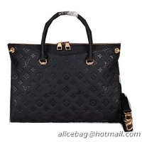 Louis Vuitton Monogram Empreinte Pallas Tote Bags M40908 Black