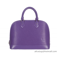 Louis Vuitton EPI Leather Alma M4030 Purple