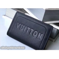 Grade Quality Louis Vuitton Dark Infinity Leather Pocket Organizer M63251 2018