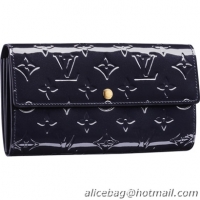 Luxury Classic Louis Vuitton Monogram Vernis Sarah Wallet M91464