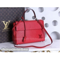 Low Cost Louis Vuitton Epi Leather Cluny BB Tote Bag M41338 Red