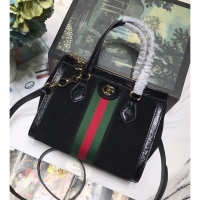 Enough Gucci Ophidia Small Suede Tote Bag 547551 Black