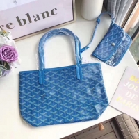 Market Sells Goyard St Louis Tote Bag Mini 2376 Light Blue