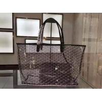 Good Product Goyard St Transparent Tote GM 2377 Black