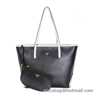 Prada Nappa Leather Shoulder Bag BN2631 Black