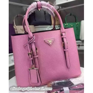 Luxurious Prada Saffiano Leather Tote Bags BN2821 Pink