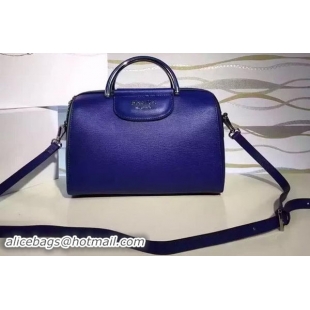 Super Prada Boston Bag Calfskin Leather 1BD050 Royal