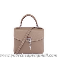 New 2013 Hermes Classic Mini Flap Bag H0148 Gray