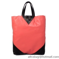 Top Grade Celine Cabas CŒUR Bag in Smooth Lambskin Leather 16440 Light Red