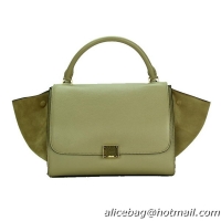 Celine Trapeze Bag Nubuck Leather CL88037 Olive