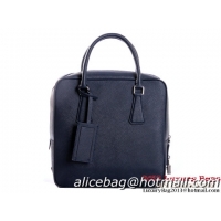 Prada Saffiano Calf Leather Tote Bag VA0647 RoyalBlue