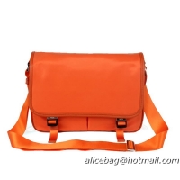 Prada Nylon Fabric Messenger Bag VA0769 Orange