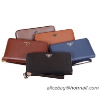 Prada Saffiano Leather Clutch 8P6201