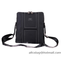 Hermes Messenger Bag Original Grainy Leather H3083 Black