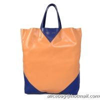 Low Price Celine Cabas CŒUR Bag in Smooth Lambskin Leather 16440 Orange