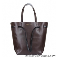 Celine Medium Cabas Phantom Bag Calfskin C3385 Brown
